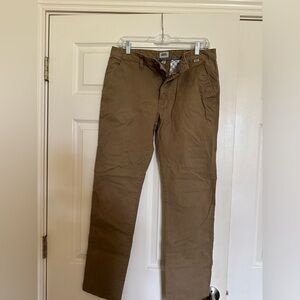 Vans- off the Wall 🤎casual tan pants- size 31